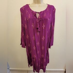 Old Navy Midi Long Sleeve Dress